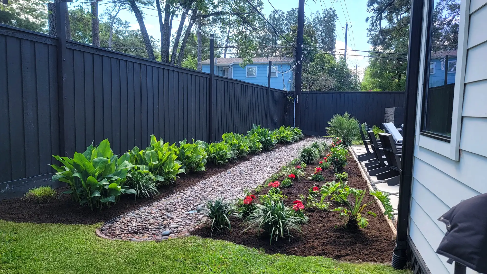 Landscaping project