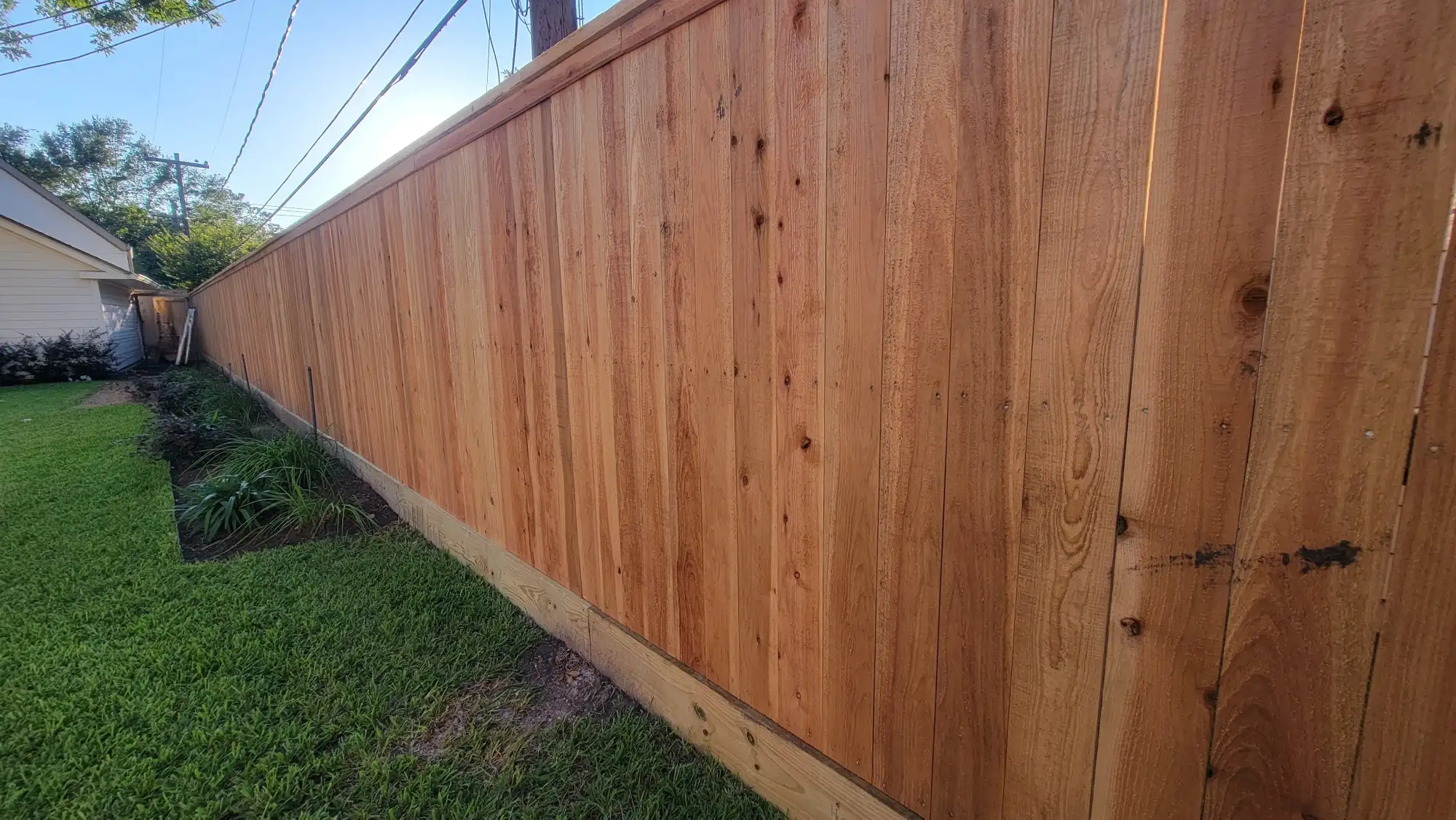 Custom fence build