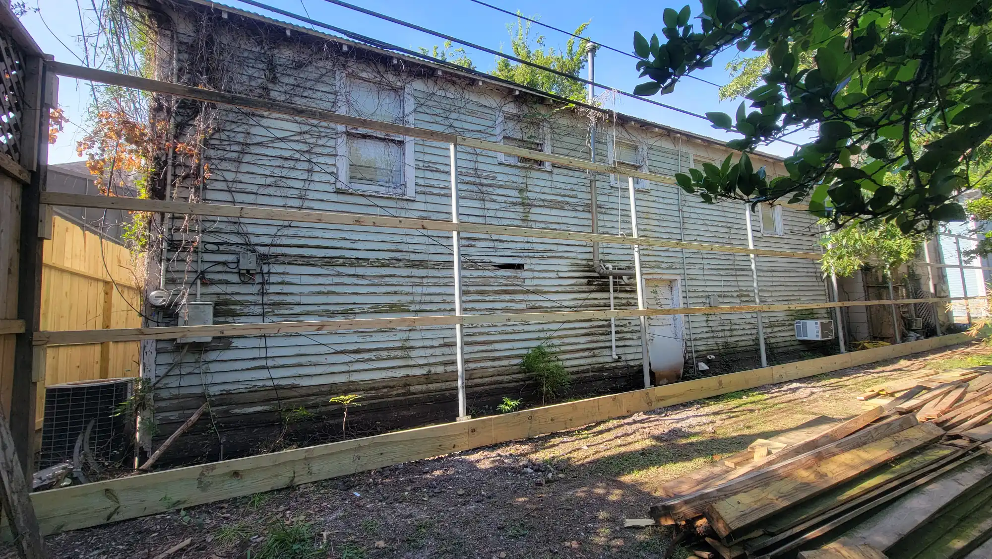 Landscaping project